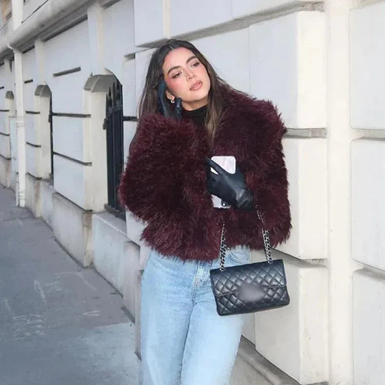 Cozy Faux Fur Jacket