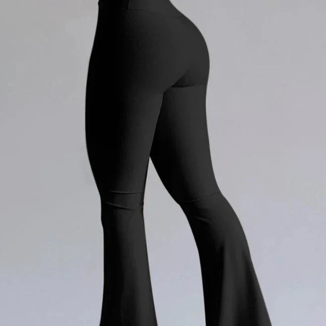 Elegant Flared Yoga Pants