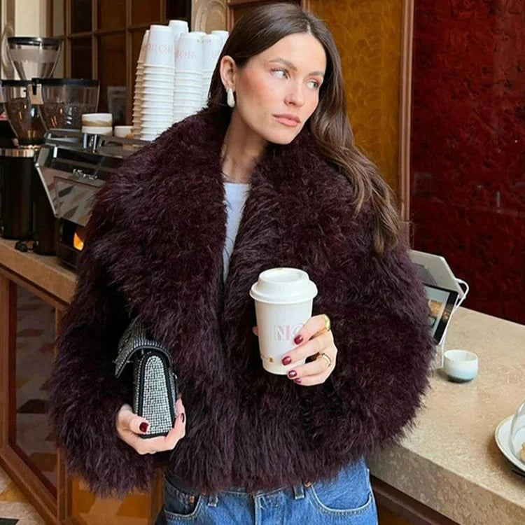 Cozy Faux Fur Jacket