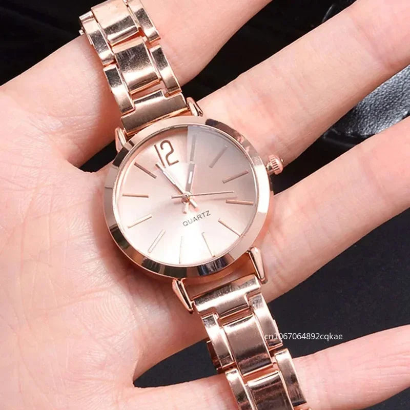 Chic Alloy Watch Bracelet