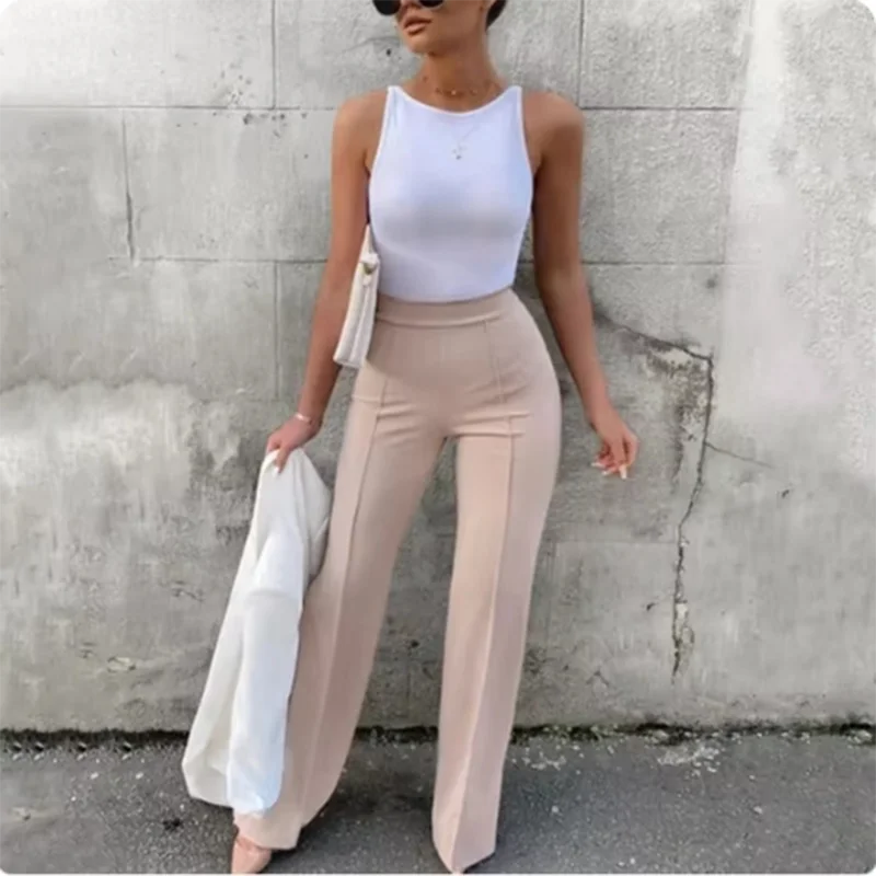 Chic Office Bell Bottoms