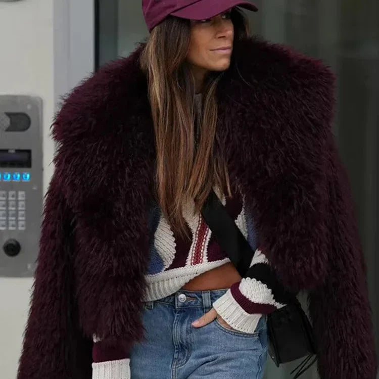 Cozy Faux Fur Jacket